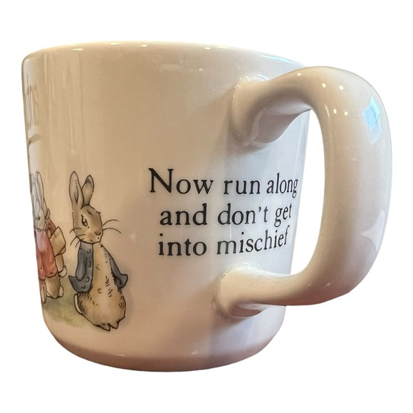 Vintage Peter Rabbit Nursery Mug by Wedgwood Like NEW - Picture 3 of 5